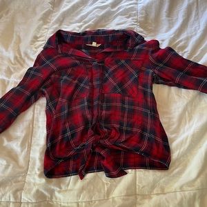 Plaid Button down